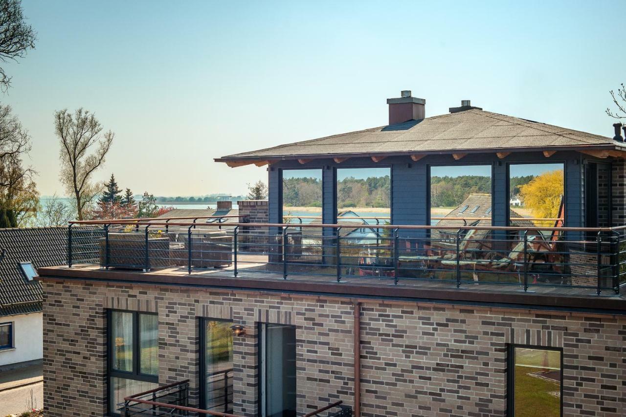 Villa Lotsenhaeuser Ruegen - Luxus Ferienhaus - 3 Schlafzimmer - Sauna - Dachterrasse Mit Boddenblick 布雷格 外观 照片